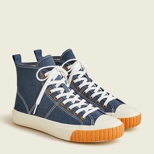 Jcrew high top sneakers